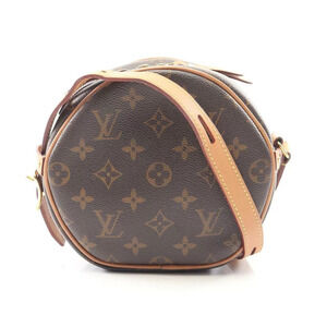 Louis Vuitton Boite Chapeau Souple Monogram Shoulder Bag Canvas Leather Brown